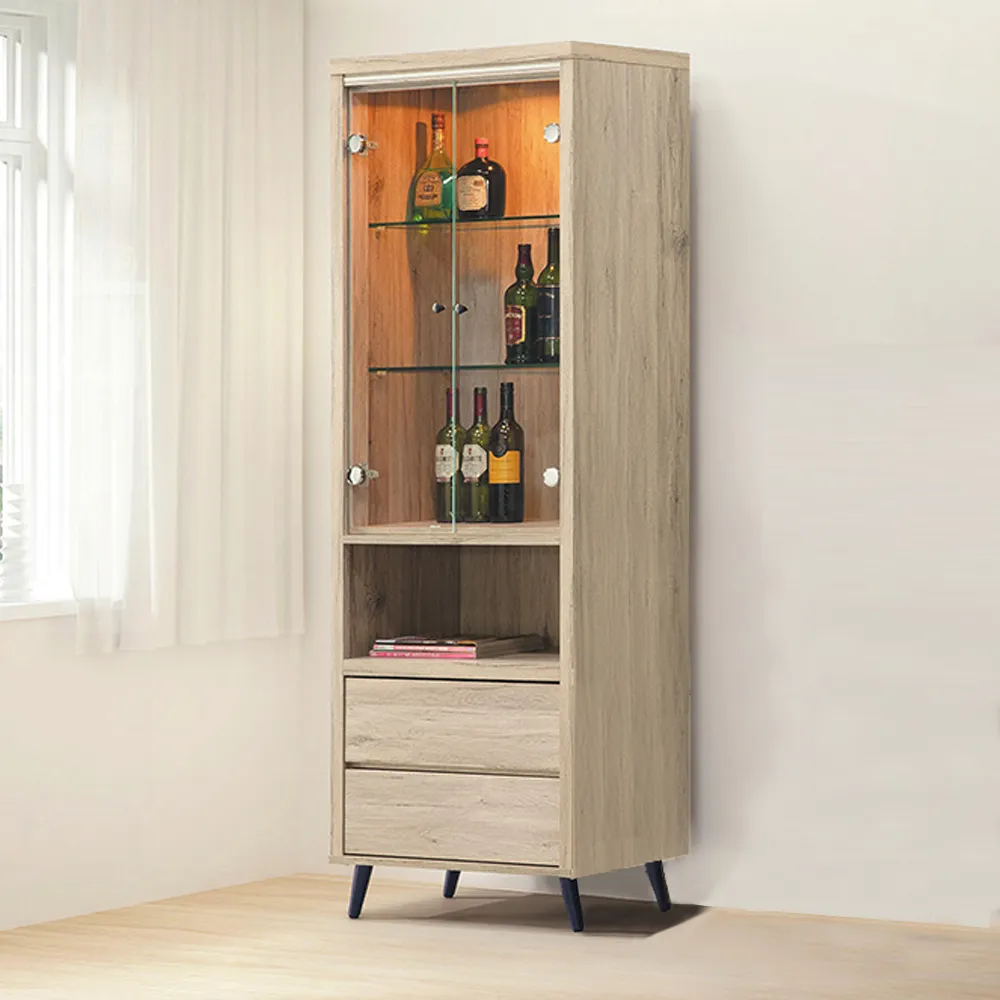 Bernice-漢特2尺輕工業風開放式多層收納衣櫃 歷史價格詳細信息