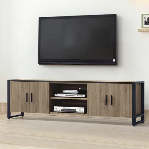 Bernice-查茲2.8尺工業風二門鞋櫃(梧桐色) 歷史價格詳細信息