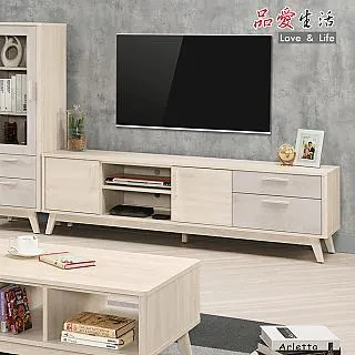 【品愛生活】漢斯6尺中抽電視櫃 歷史價格詳細信息