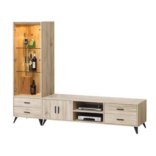 Bernice-克里斯6尺二門二抽電視櫃/長櫃 歷史價格詳細信息