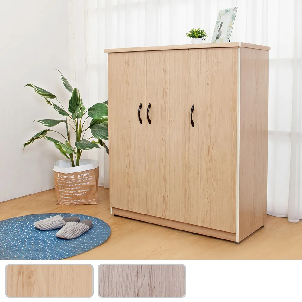 Bernice-防水塑鋼3.2尺六門高鞋櫃(五色可選) 歷史價格詳細信息