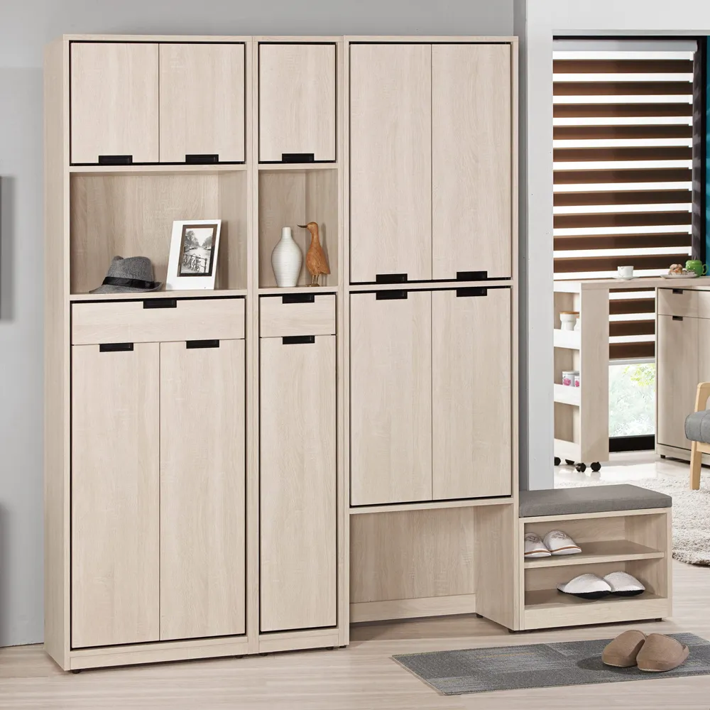 Boden-奈迪5.2尺黑色石面收納高餐櫃/碗盤櫃/電器櫃(上+下座) 歷史價格詳細信息