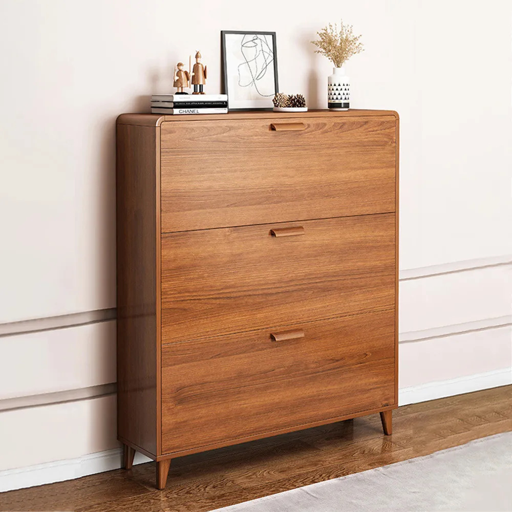 【HappyLife】玄關翻斗鞋櫃/三門雙層100CM (Y11159) 歷史價格詳細信息