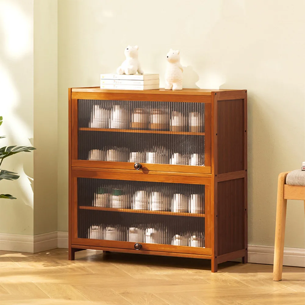 【HappyLife】楠竹翻斗鞋櫃/三門50cm (Y11226) 歷史價格詳細信息