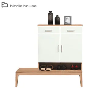 Birdie-瑞絲1.3尺二門一抽雙面鞋櫃/玄關展示櫃/書櫃/收納置物櫃(左右向可選) 歷史價格詳細信息