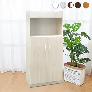 Bernice-防水塑鋼2.1尺四門一格多功能收納櫃/置物櫃(四色可選) 歷史價格詳細信息