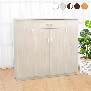 Bernice-防水塑鋼4.3尺二門三抽二拉盤電器櫃/收納餐櫃(兩色可選) 歷史價格詳細信息