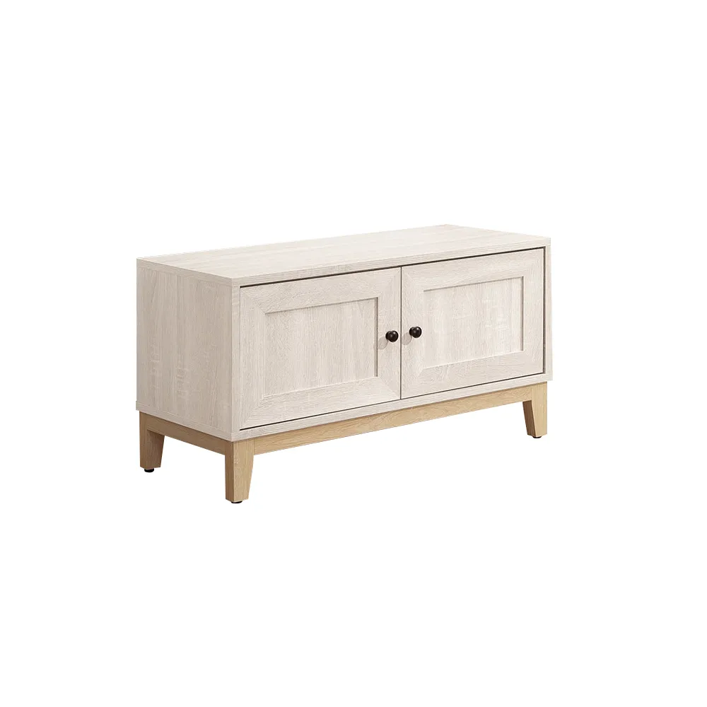 Bernice-珊卡2.7尺二門坐式鞋櫃/座鞋櫃/收納穿鞋椅 歷史價格詳細信息