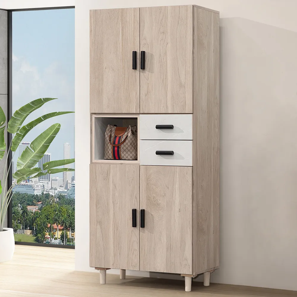 Homelike 凱西鋼製滑門玻璃置物櫃-午夜黑 歷史價格詳細信息