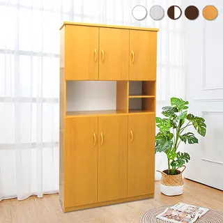 Bernice-防水塑鋼3.2尺六門高鞋櫃(五色可選) 歷史價格詳細信息