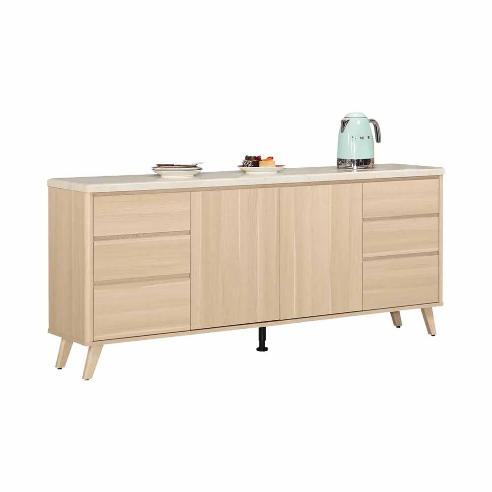 Boden-柏倫4.6尺石面收納餐櫃/碗盤櫃/置物矮櫃/玄關櫃 歷史價格詳細信息