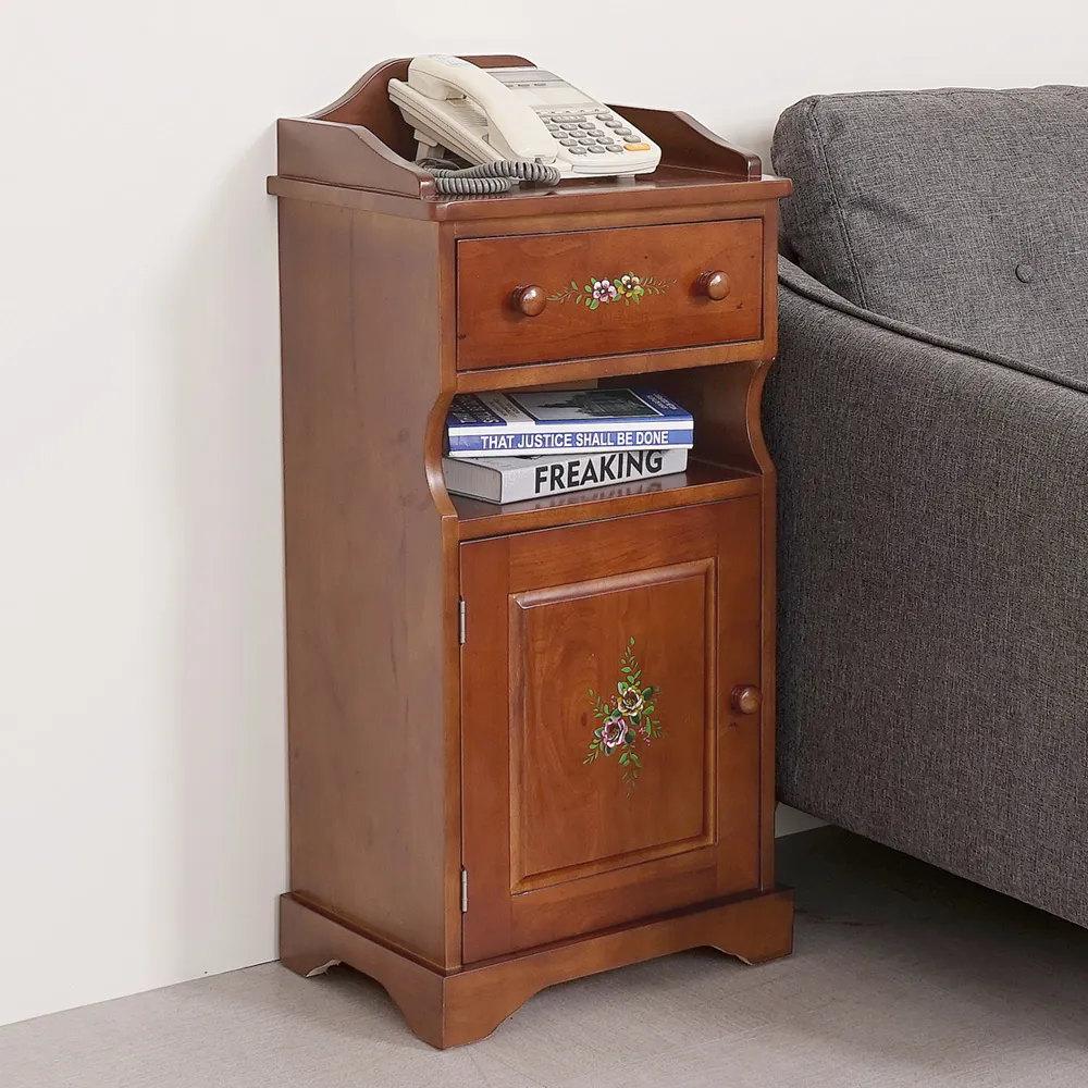 Homelike 夏里園實木垃圾桶收納櫃-免組裝 歷史價格詳細信息