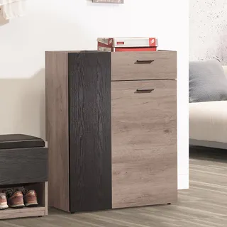 Bernice-文森2.7尺工業風二門一抽鞋櫃 歷史價格詳細信息