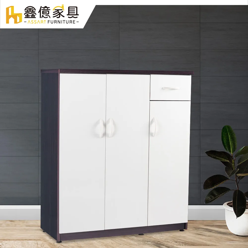 ASSARI-防潮防蛀塑鋼緩衝三門四抽碗盤櫃(寬164x深43x81cm) 歷史價格詳細信息