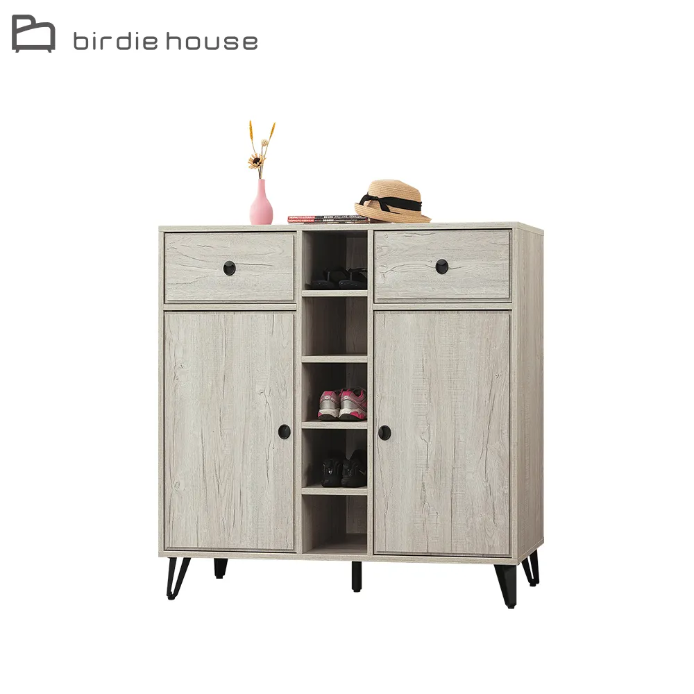 Birdie-賈德7.8尺L型電視櫃組合(多格開放式展示櫃+視聽長櫃) 歷史價格詳細信息