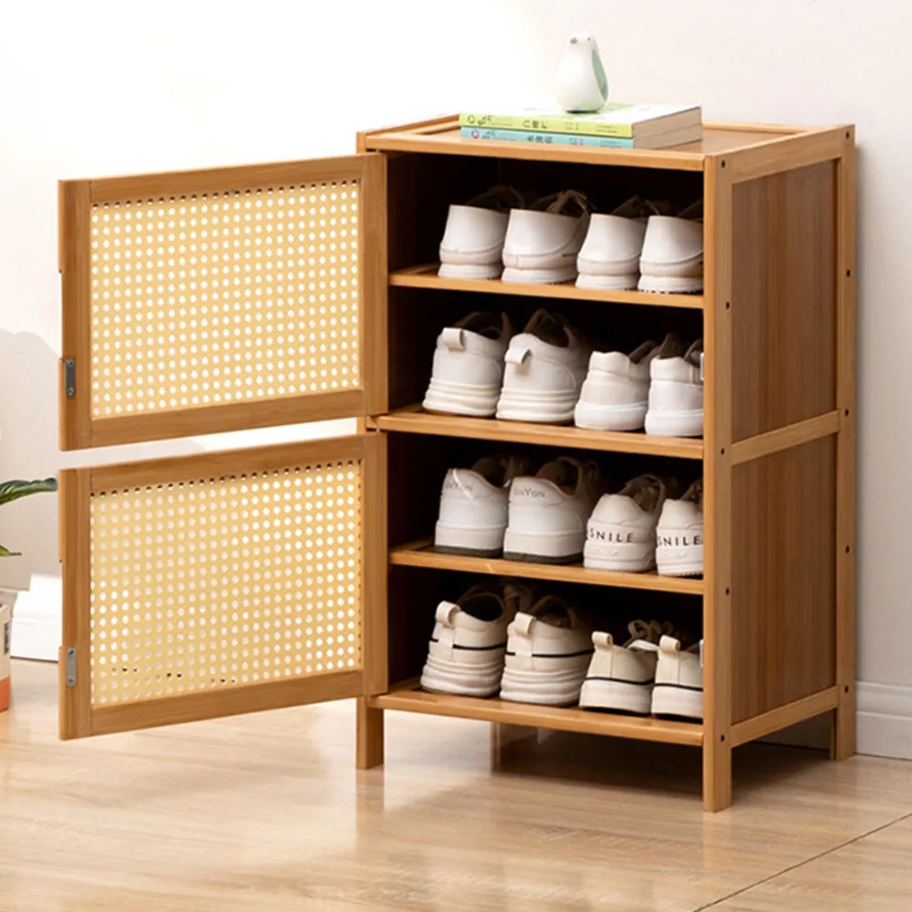 【HappyLife】楠竹製隙縫玄關鞋櫃/六層40CM (Y10969) 歷史價格詳細信息