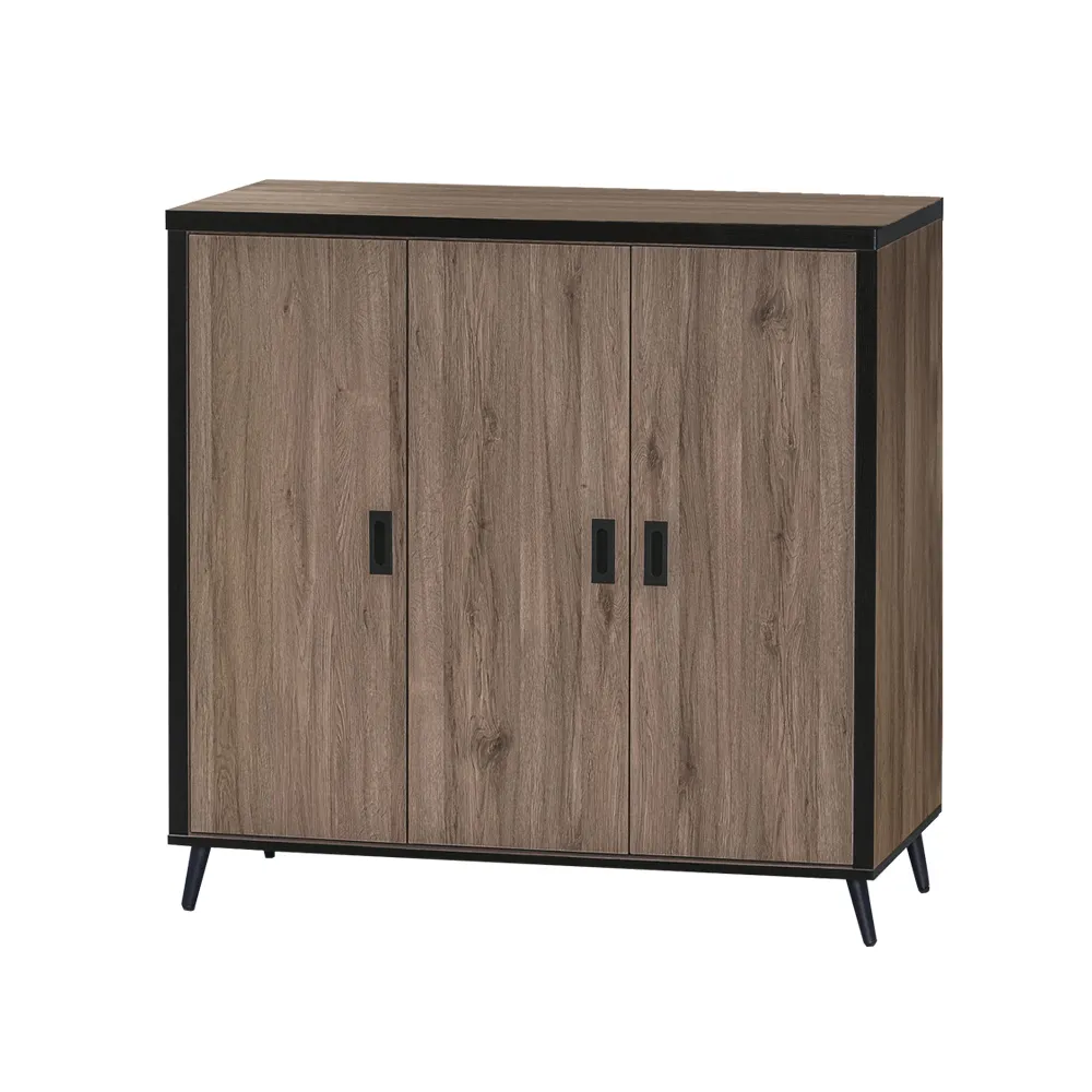 Bernice-伊維4.1尺工業風三門六抽衣櫃(附鏡) 歷史價格詳細信息