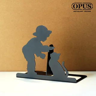 【OPUS東齊金工】歐式鐵藝書擋 創意書架 金屬書夾 書本收納架 設計文具收納(NE-do06B 寵愛 經典黑) 歷史價格詳細信息