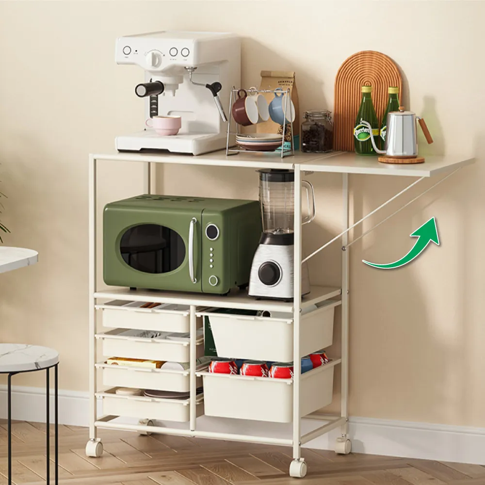 【慢慢家居】滑輪升級款-廚房浴室雙層抽屜式置物架 歷史價格詳細信息