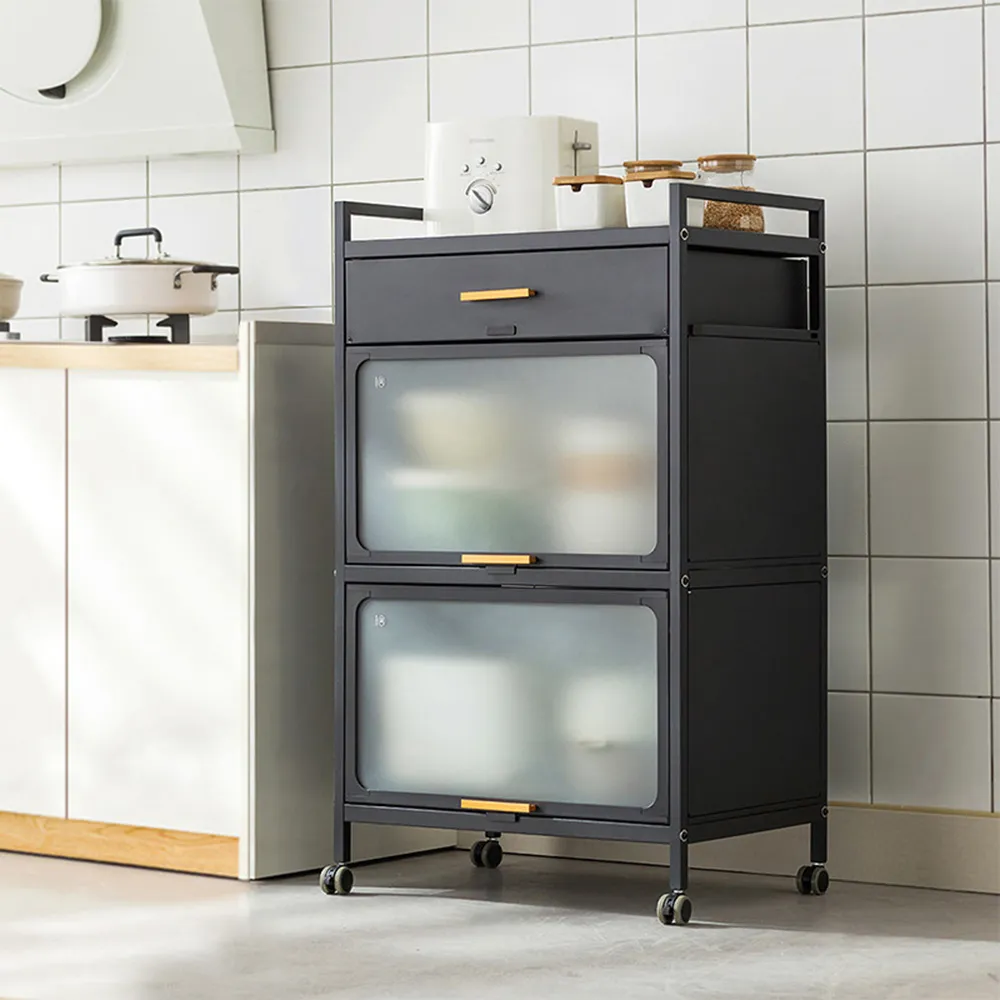 【HappyLife】移動式廚房收納車/一層/可分層使用 (Y10166) 歷史價格詳細信息