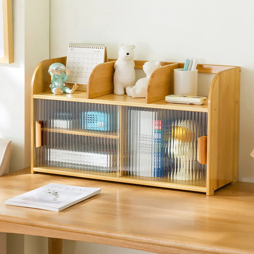 【HappyLife】楠竹製廚房檯面收納櫃/二層有層板45CM (Y10782) 歷史價格詳細信息