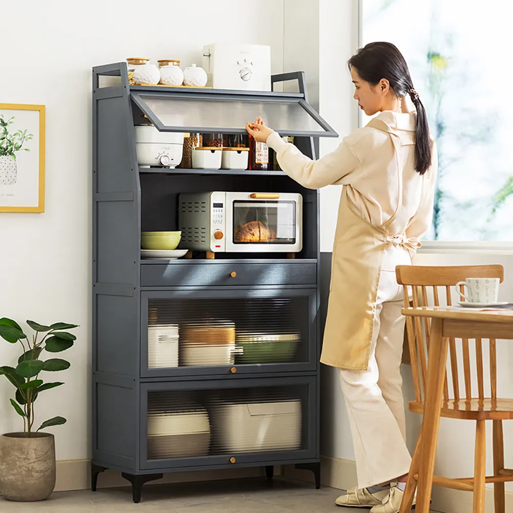 【HappyLife】壓克力門可視單門置物櫃/四層30CM (Y10443) 歷史價格詳細信息