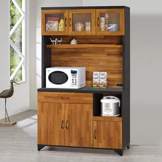 Bernice-華納4尺北歐風收納餐櫃/碗盤置物櫃/電器櫃(下座) 歷史價格詳細信息