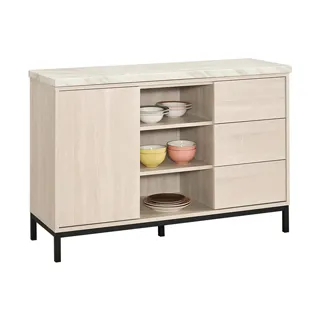 Bernice-凱爾8尺三抽仿石面伸縮電視櫃/長櫃/視聽櫃 歷史價格詳細信息