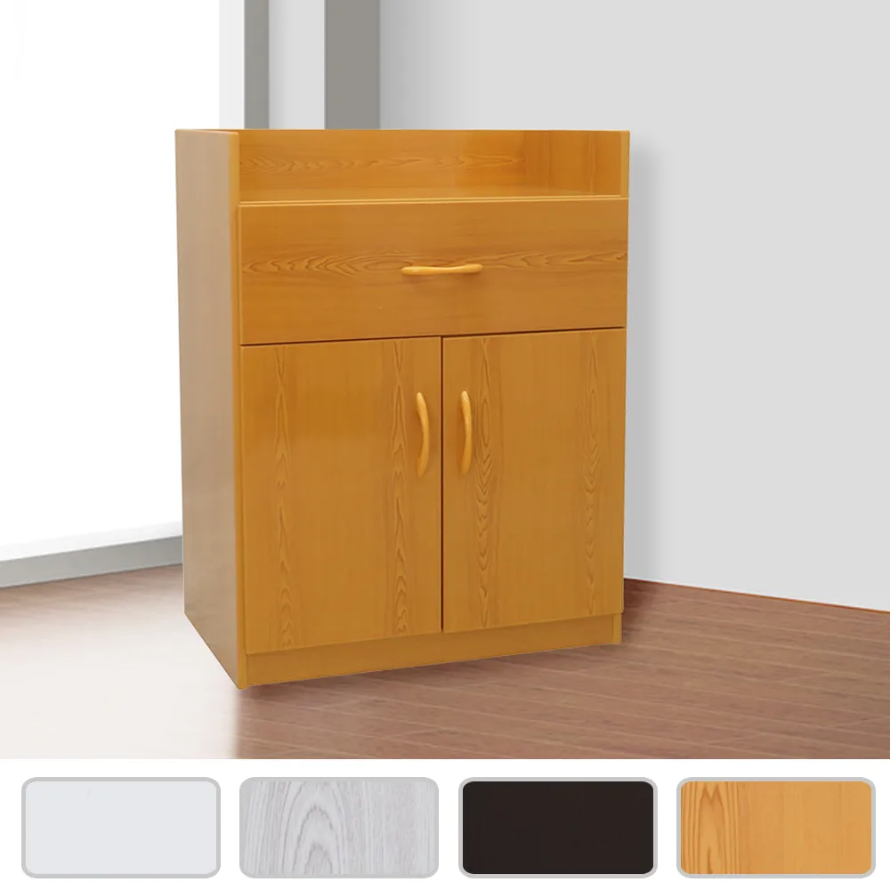 Bernice-防水塑鋼2.1尺四門一格多功能收納櫃/置物櫃(四色可選) 歷史價格詳細信息