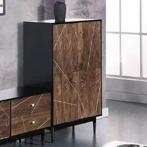 AS-貝琪雙層厚板胡桃色強化玻璃門書櫃-60x30x180cm(兩色可選) 歷史價格詳細信息