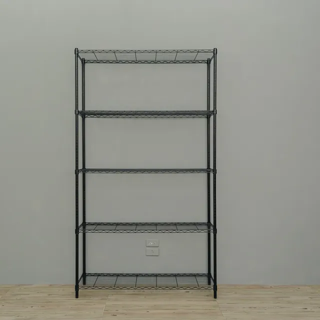 【youneed 優尼德】加強防鏽黑90X45X180 五層鐵力士架(鍍鉻架/電器架/收納架) 歷史價格詳細信息