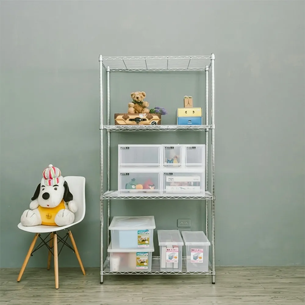 【youneed 優尼德】加強防鏽 90X45X180 四層鐵力士架(鍍鉻架/電器架/收納架) 歷史價格詳細信息