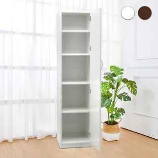 Bernice-防水塑鋼1.4尺一門一抽多功能收納櫃/置物櫃(四色可選) 歷史價格詳細信息