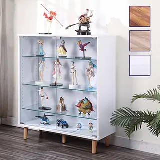 BuyJM低甲醛加寬雙層堆疊附門鞋櫃(寬100x高155公分)/置物櫃 歷史價格詳細信息