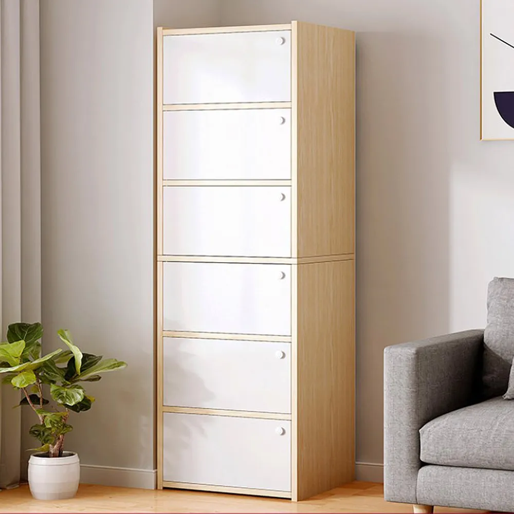 [諳木藏庫]六門置物櫃/儲物櫃 歷史價格詳細信息