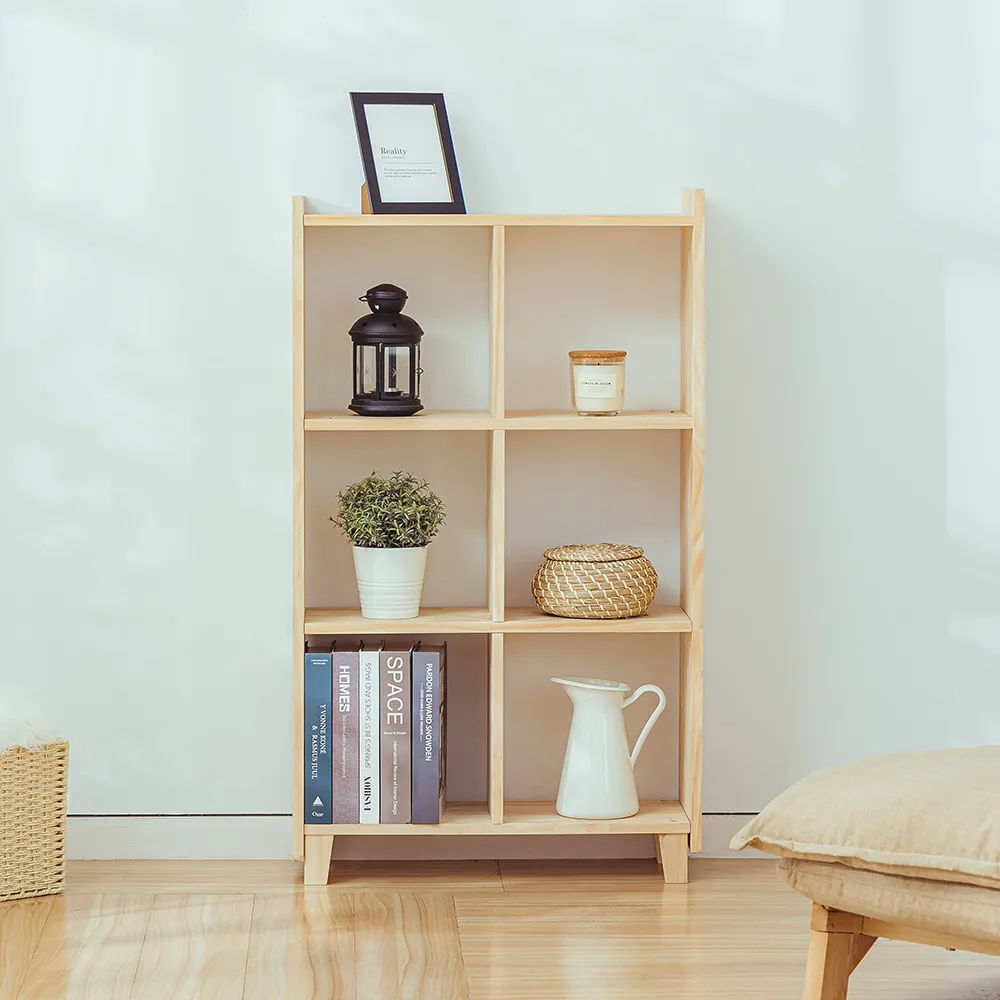 樂嫚妮 北歐民宿風松木儲物收納櫃-橫二格-櫃長64cm 歷史價格詳細信息