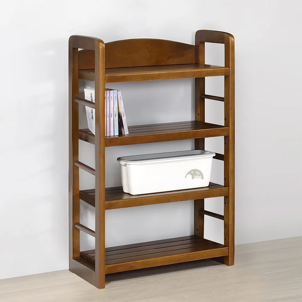 Homelike 費歐娜實木四層置物架 歷史價格詳細信息