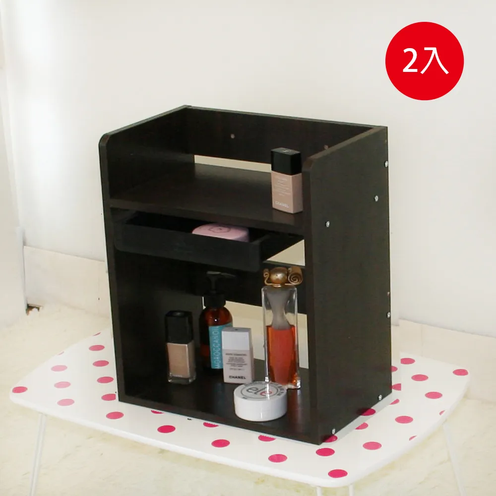 ONE 生活 桌上三層轉角收納櫃/桌上置物角落櫃 歷史價格詳細信息