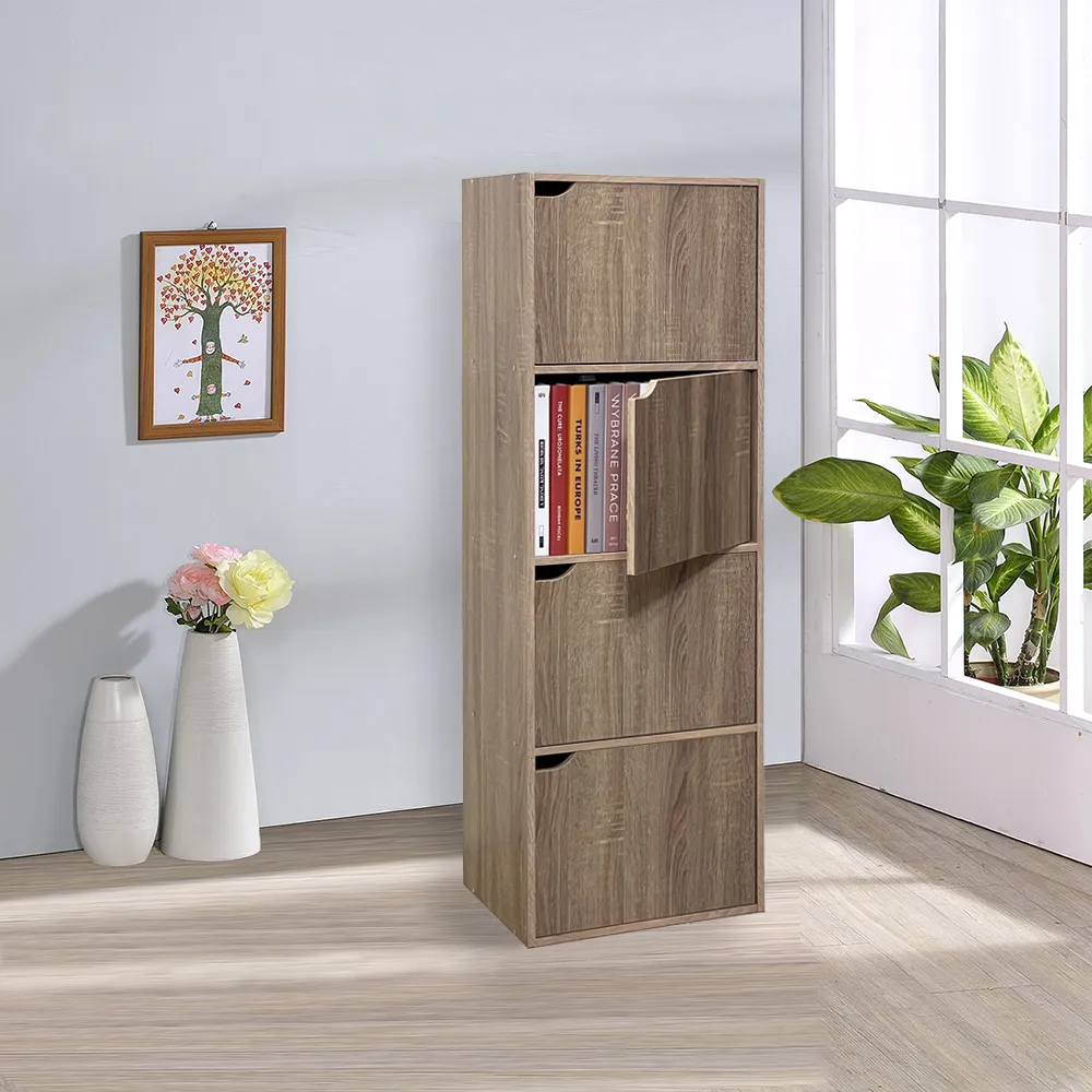 四層附門空櫥(白楓木色) 41.4x29.8x119cm 1PC個 x 1【家樂福】 歷史價格詳細信息