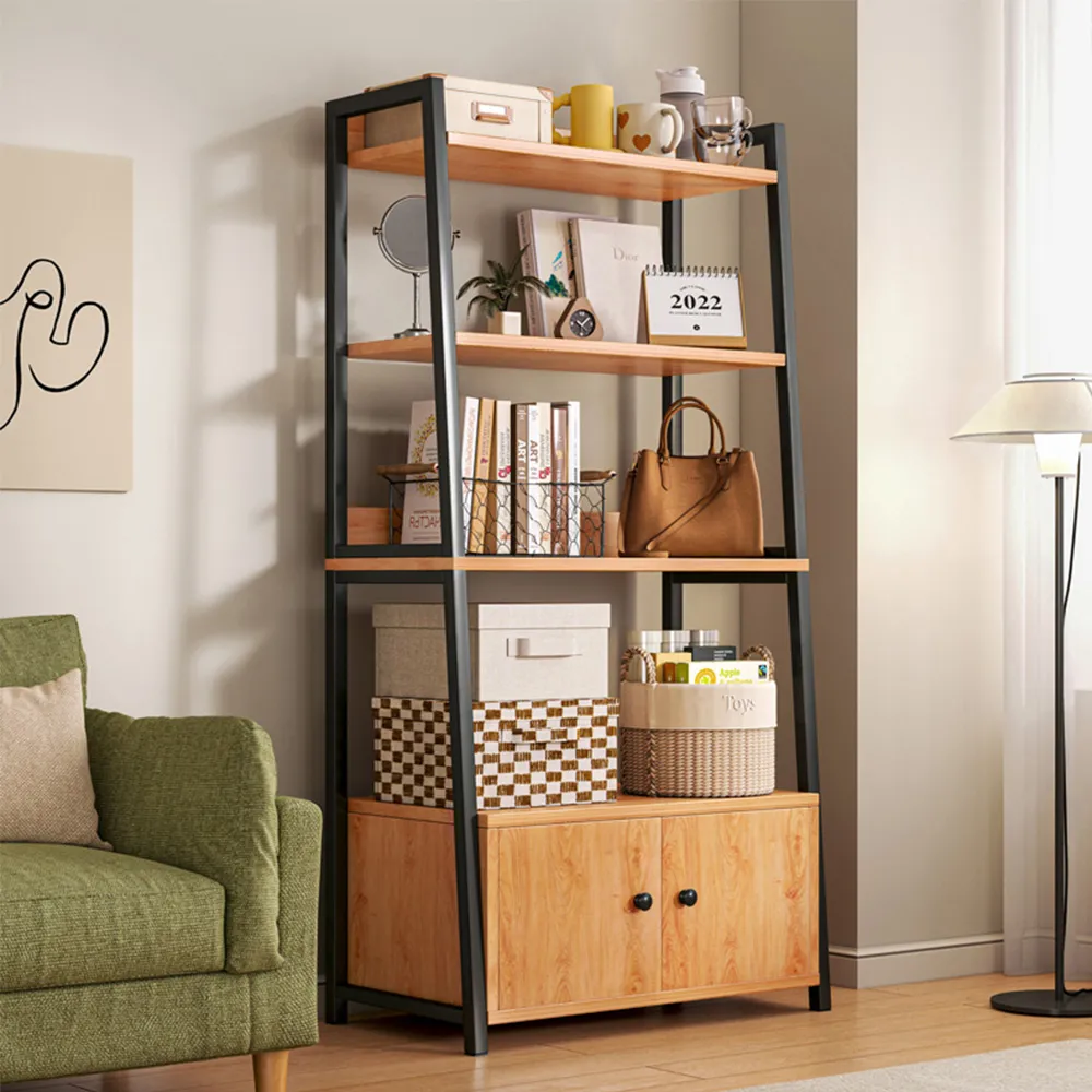【居家cheaper】四層工業風可調式木板置物架/系統架/書架/層架/木板架/展示架/鞋架/收納架 歷史價格詳細信息