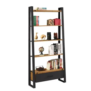 書架 五層架 置物架 落地鐵藝架 客廳隔斷收納架 展廳展示架 歷史價格詳細信息