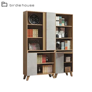 Birdie-費奇4.7尺半開放式書櫃+工作桌/書桌組合 歷史價格詳細信息