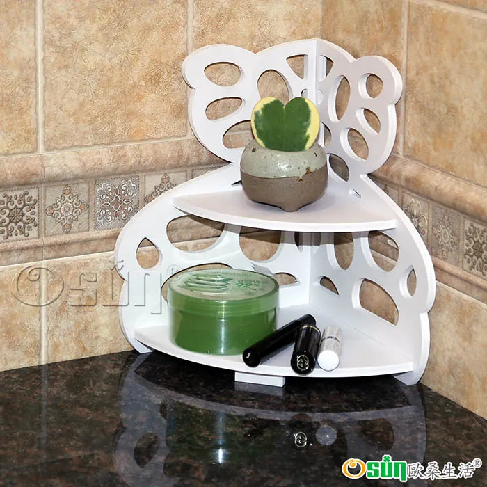 【Osun】DIY木塑板置物架 歐式白色雕花兩用壁掛木塑板架(CE-178_BG-008) 歷史價格詳細信息