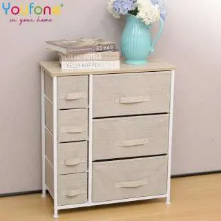 【YOUFONE】日式麻布多樣式三層式抽屜收納/衣物櫃-清新白款 歷史價格詳細信息
