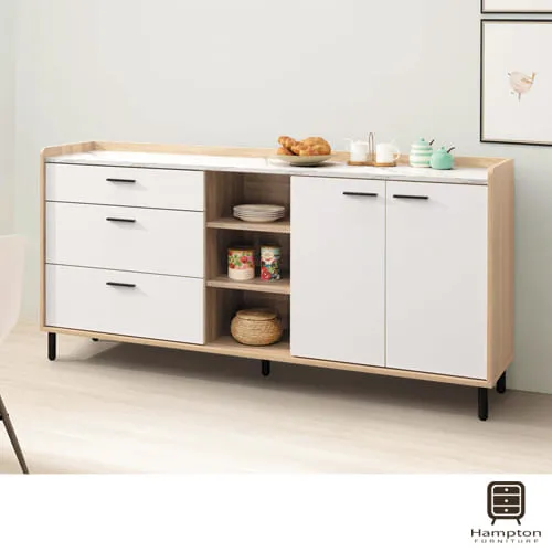 Hampton埃理克白橡木7尺推門衣櫥 歷史價格詳細信息