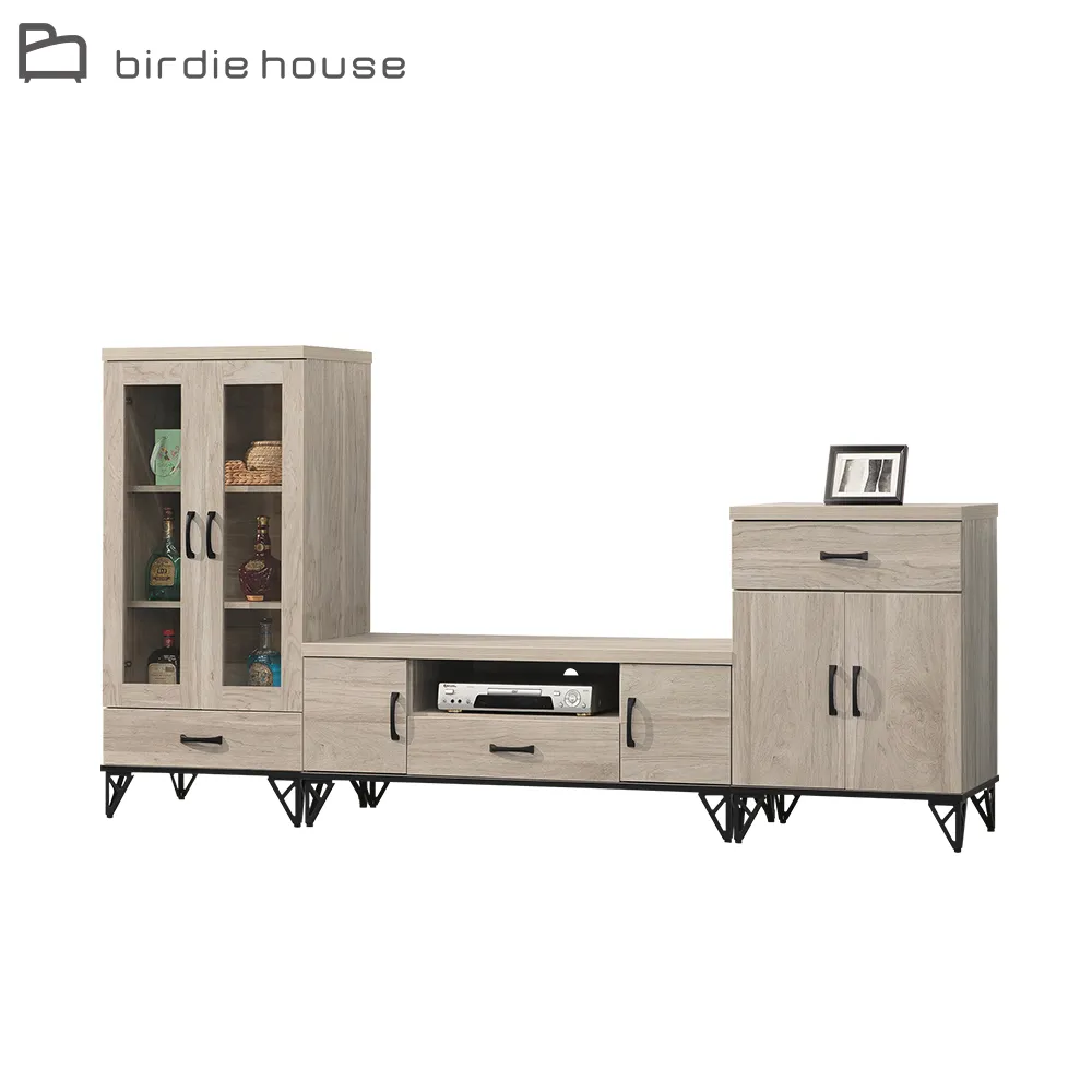Birdie-格納8尺L型電視櫃組合(收納櫃+電視櫃) 歷史價格詳細信息