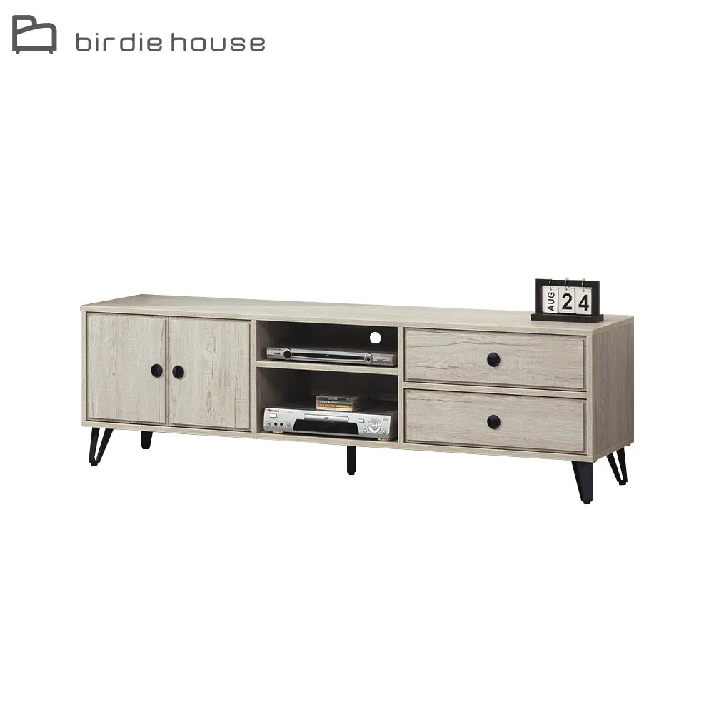 Birdie-賈德7.8尺L型電視櫃組合(多格開放式展示櫃+視聽長櫃) 歷史價格詳細信息