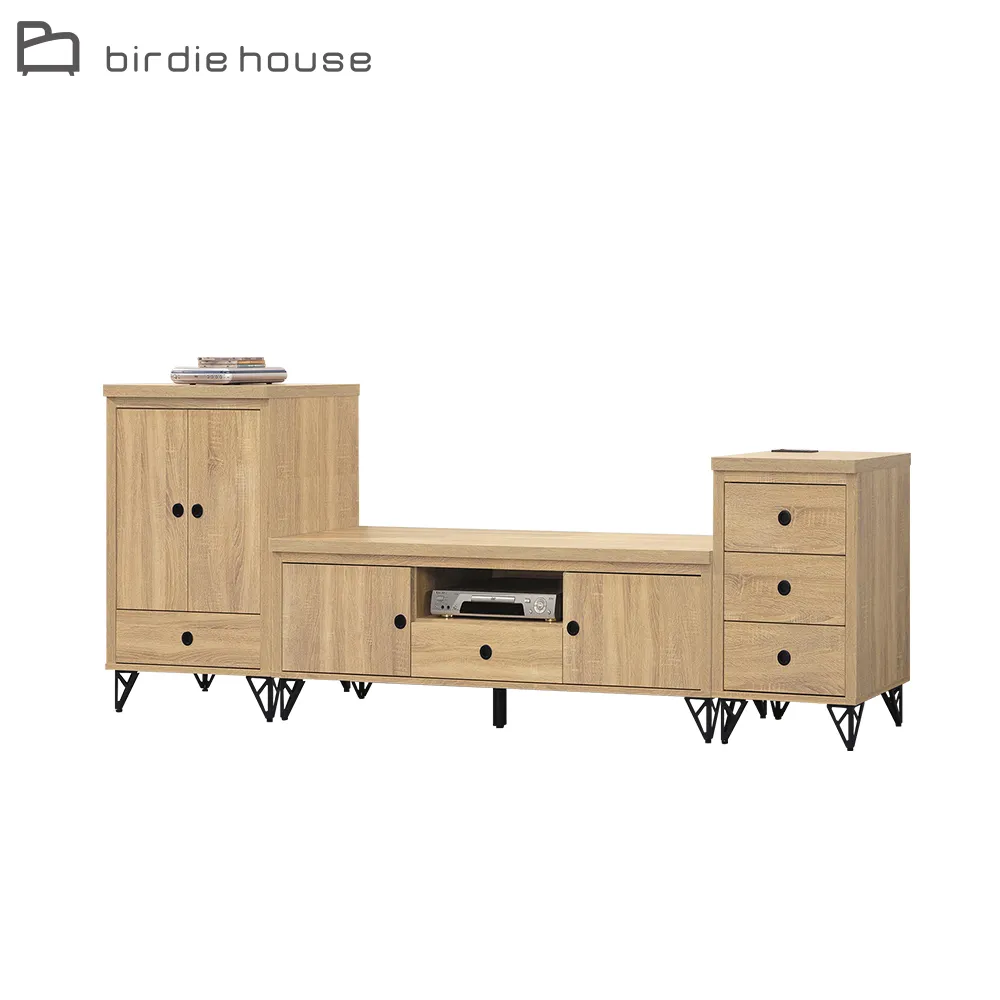 Birdie-雷弗工業風灰色皮革扶手餐椅/休閒椅-四入組合 歷史價格詳細信息