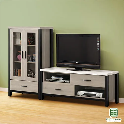 Hampton瑞安灰橡色10尺高低櫃組 歷史價格詳細信息