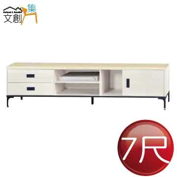 【文創集】可洛 雙色2尺二門二抽書櫃 歷史價格詳細信息